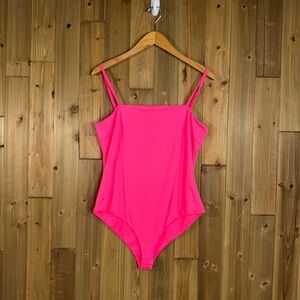 Princess Polly Neon Pink Bodysuit Size 10